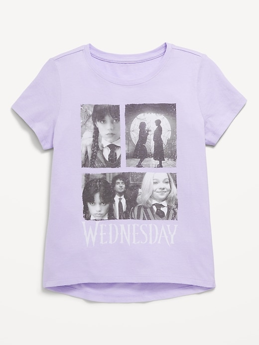 View large product image 1 of 1. Wednesday™ Graphic T-Shirt for Girls