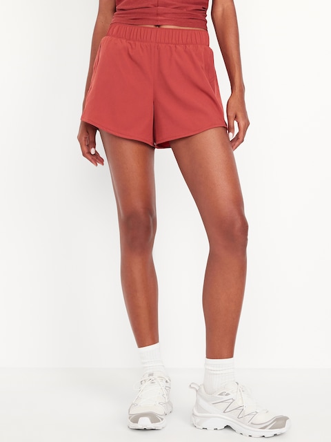 Mid-Rise StretchTech Run Shorts -- 4-inch inseam