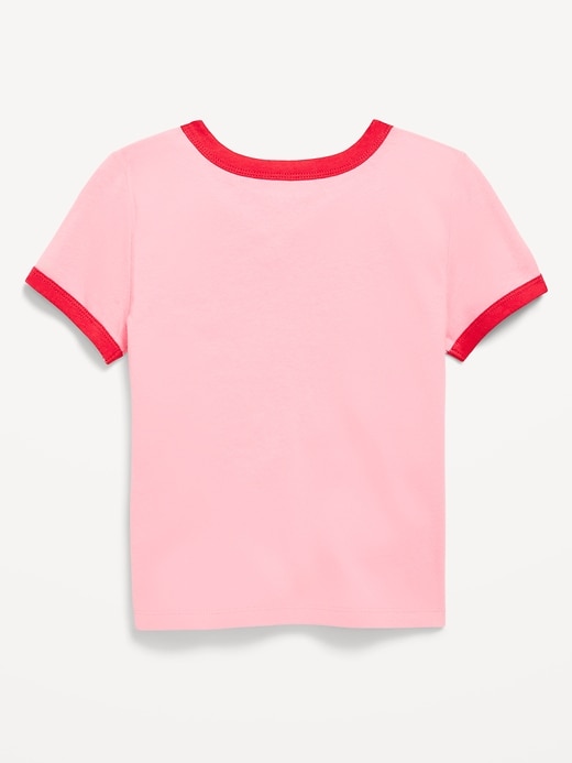 View large product image 2 of 3. Strawberry Shortcake™ Ringer Graphic T-Shirt for Girls