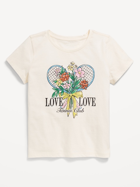 Short-Sleeve Graphic T-Shirt for Girls