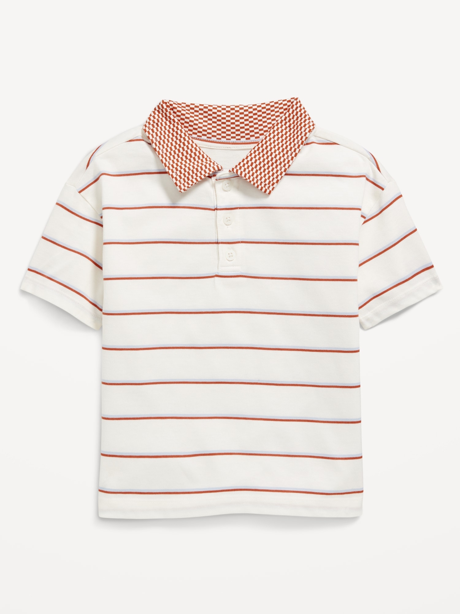 Short-Sleeve Jersey-Knit Polo Shirt for Toddler Boys