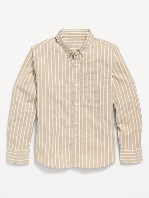 View large product image 2 of 3. Lightweight Built-in Flex Oxford Shirt for Boys