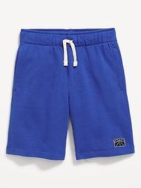 View large product image 4 of 6. Fleece Jogger Shorts for Boys (At Knee)