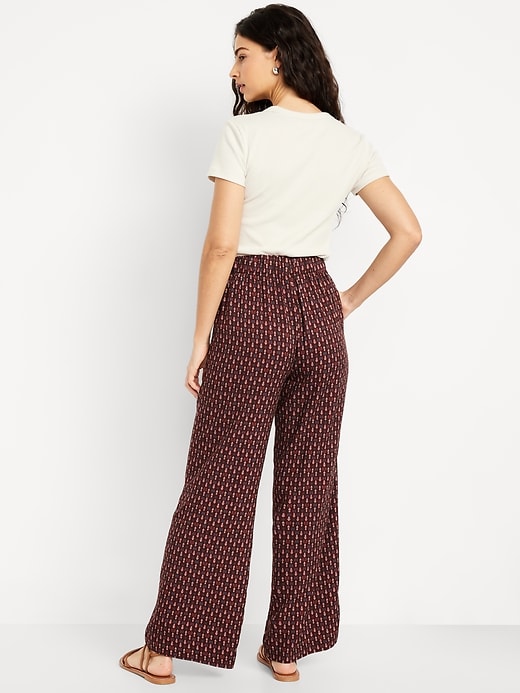 Image number 3 showing, High-Waisted Playa Wide-Leg Pants