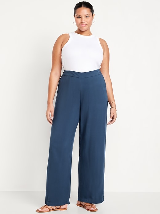 Image number 6 showing, High-Waisted Playa Wide-Leg Pants