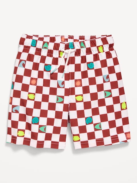 Printed Swim Trunks for Toddler Boys