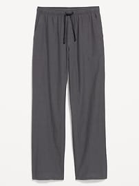 View large product image 3 of 3. Poplin Pajama Pants for Men