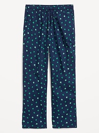 View large product image 3 of 3. Poplin Pajama Pants for Men