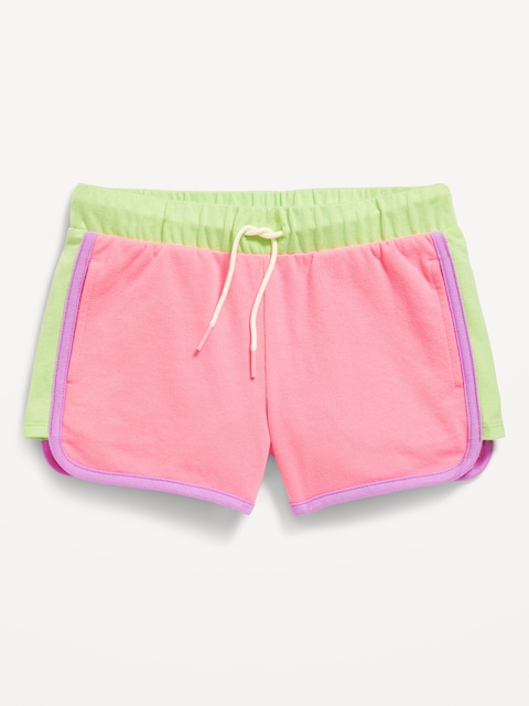 Dolphin-Hem Cheer Shorts for Girls