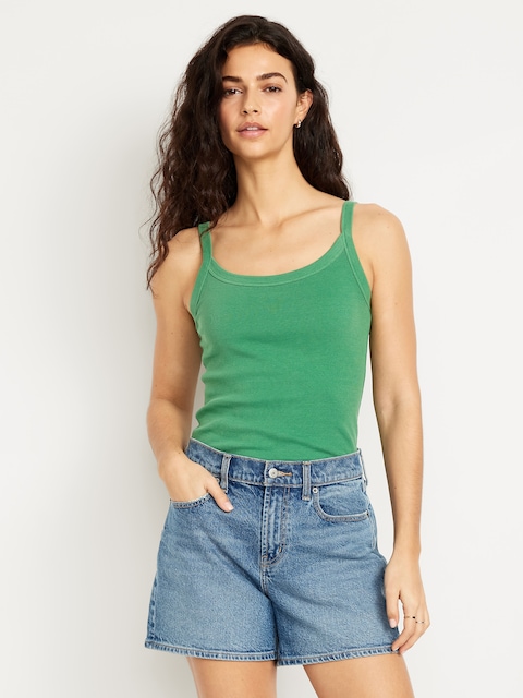 90's Ribbed Tank Top