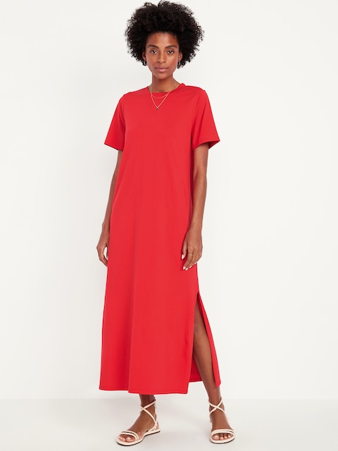 Robe t-shirt longue rétro
