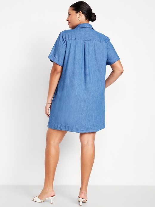 Image number 7 showing, Jean Shirt Dress