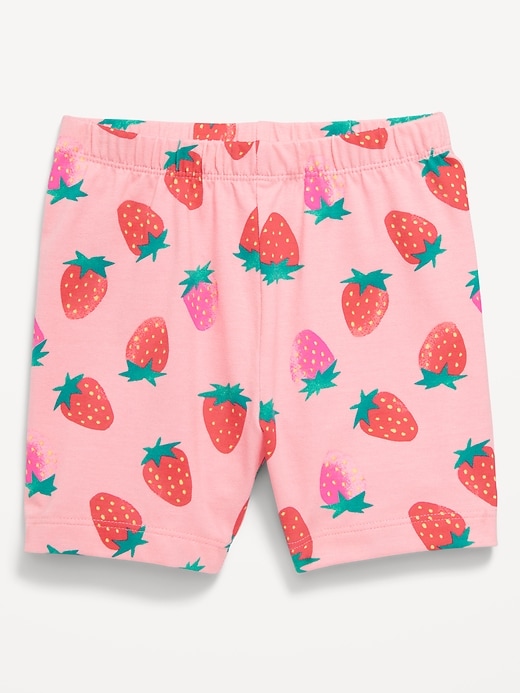 View large product image 1 of 1. Printed Biker Shorts for Toddler Girls