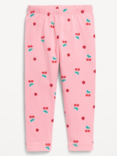 Printed Full-Length Leggings for Toddler Girls