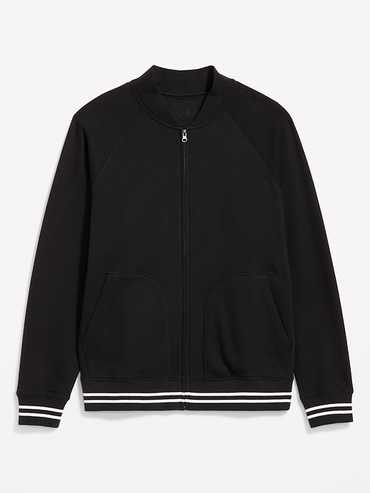 Image number 4 showing, Varsity Fleece Bomber Jacket