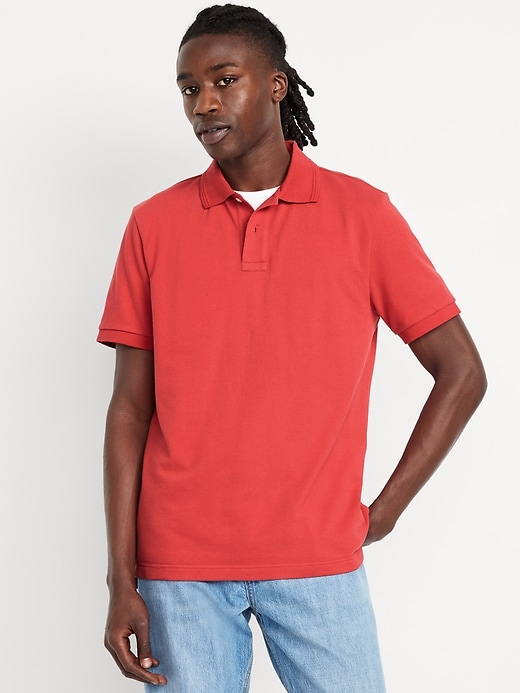 Image number 1 showing, Classic Fit Pique Polo