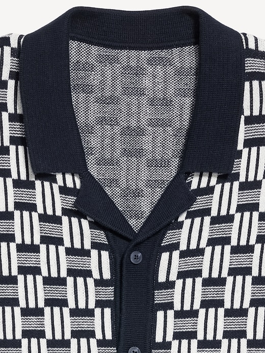 Image number 5 showing, Short-Sleeve Camp Sweater