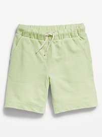 Image number 1 showing, French-Terry Jogger Shorts for Toddler Boys