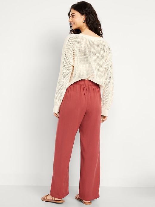 Image number 3 showing, High-Waisted Playa Wide-Leg Pants