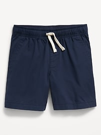 View large product image 4 of 5. Above Knee Twill Pull-On Shorts for Boys
