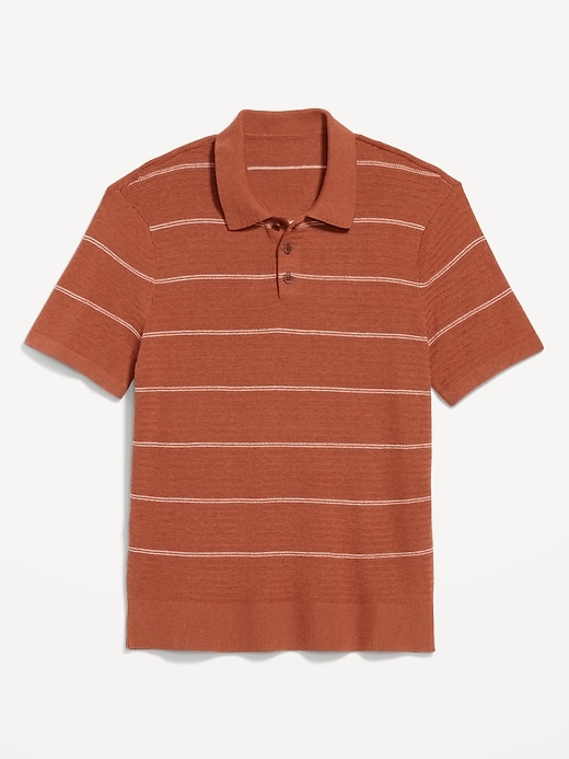 Image number 8 showing, Short-Sleeve Herringbone Polo