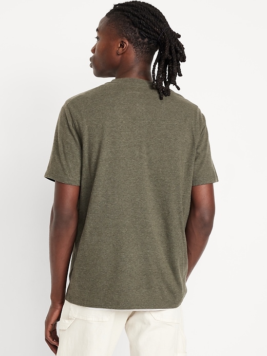 Image number 3 showing, Henley T-Shirt 3-Pack