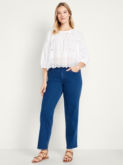 Image number 4 showing, High-Waisted OG Loose Jeans