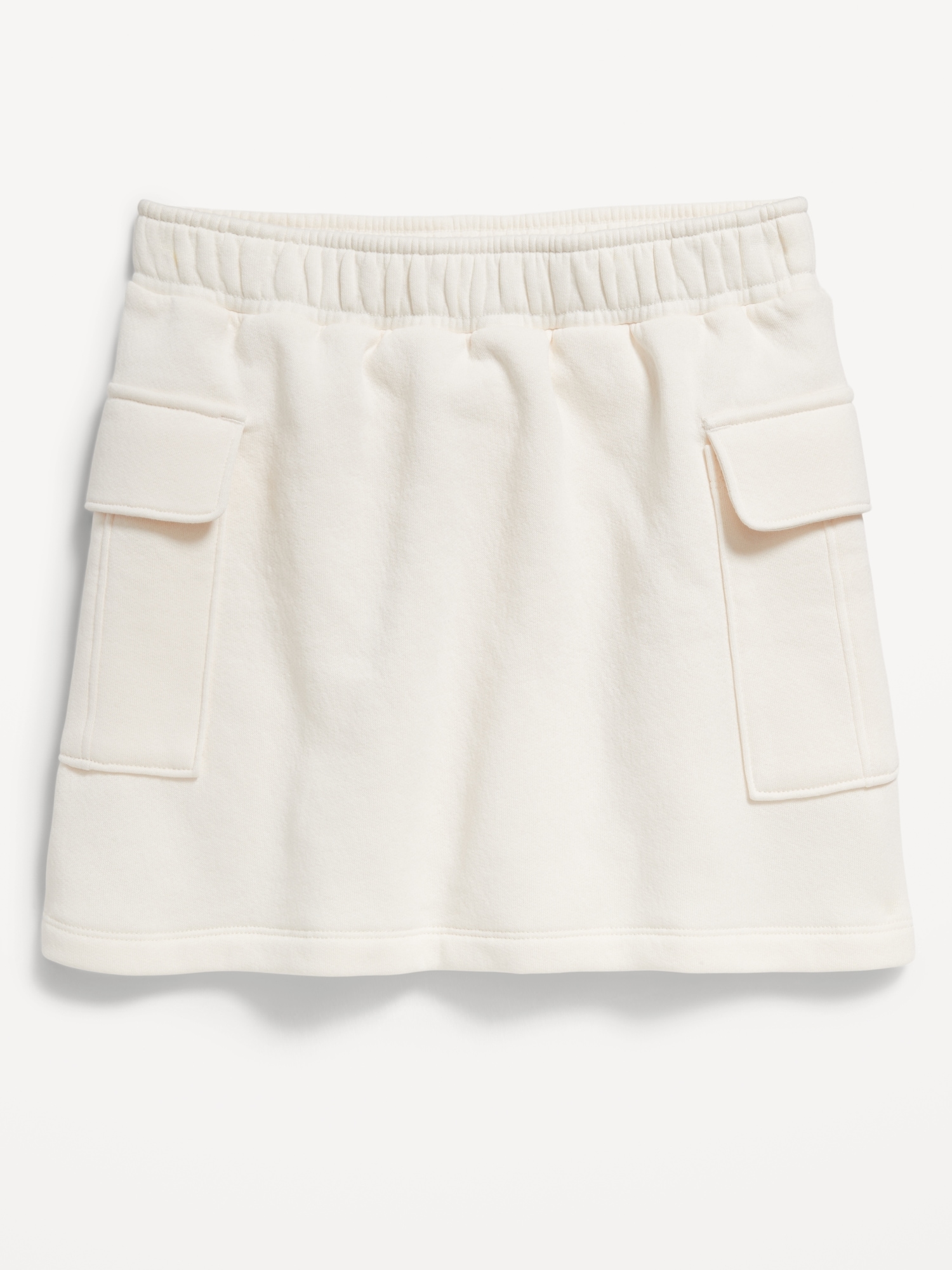 High-Waisted Fleece Cargo Skort for Girls