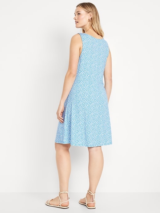 Image number 5 showing, Sleeveless Mini Swing Dress