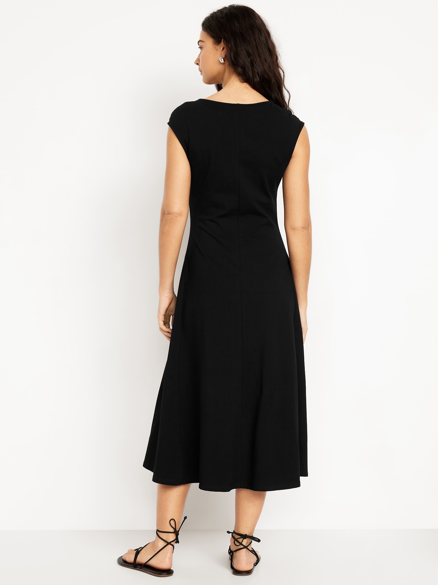 Fit & Flare Midi Dress