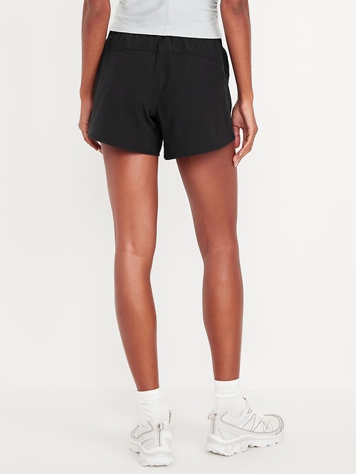 Image number 6 showing, Mid-Rise StretchTech Run Shorts -- 4-inch inseam