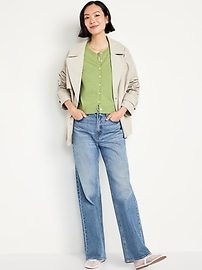 View large product image 3 of 3. SoSoft Lite Cropped Cardigan Sweater