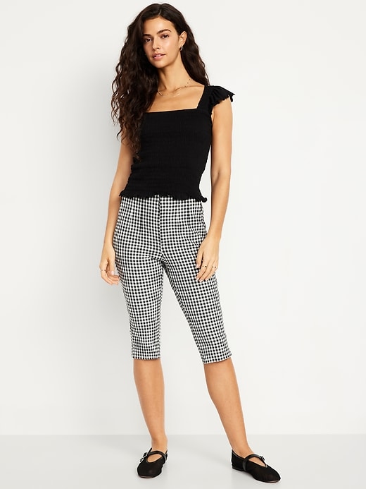 Image number 1 showing, Extra High-Waisted Polished Pixie Capri Pants