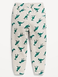 L'image numéro 2 présente Pantalon de jogging en coton ouaté à logo pour tout-petit garçon