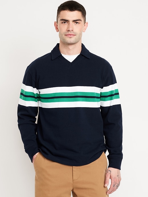 Image number 1 showing, Rugby Stripe Polo