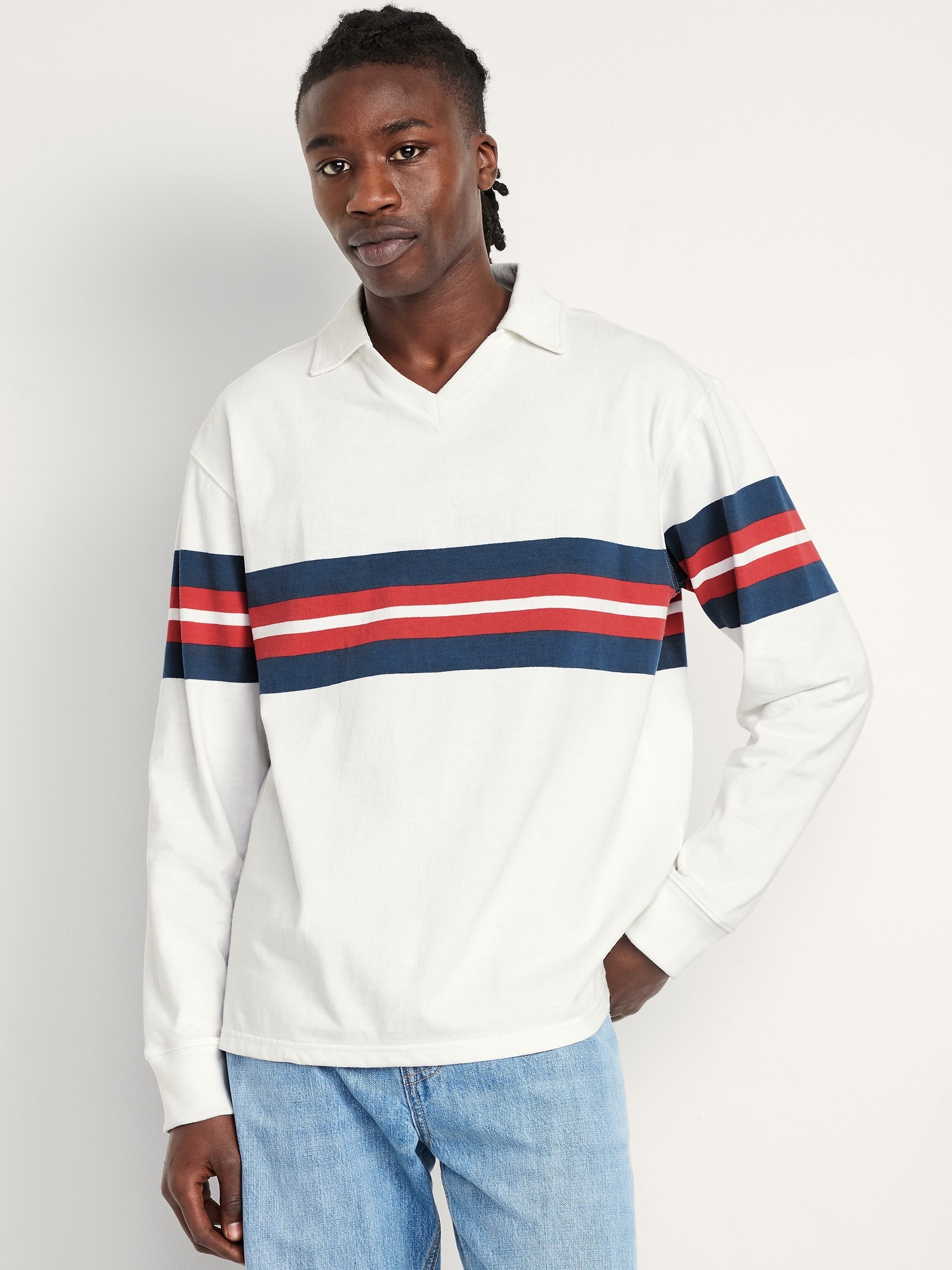 Rugby Stripe Polo