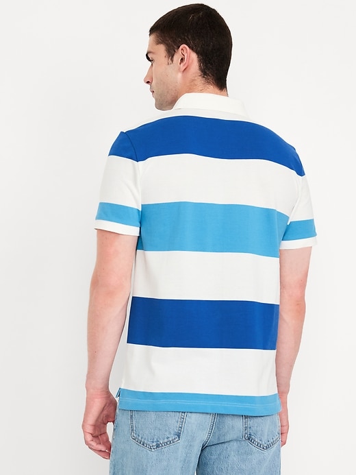 Image number 2 showing, Classic Fit Striped Pique Polo