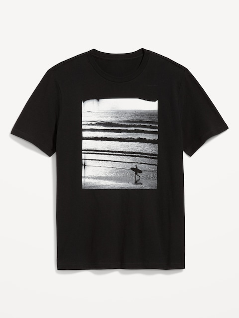 T-shirt ras du cou à imprimé