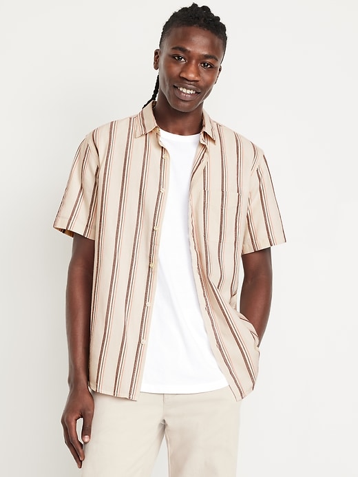 Image number 1 showing, Classic Fit Everyday Textured Dobby Shirt