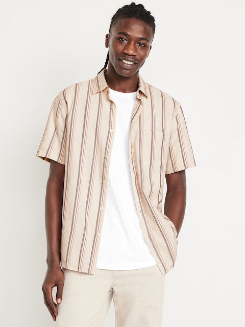 Classic Fit Everyday Textured Dobby Shirt