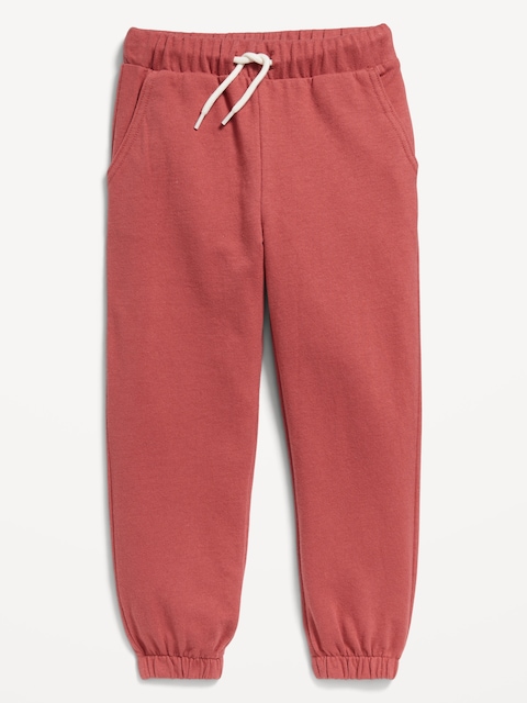 Pantalon de jogging en coton ouaté à ourlet cintré pour tout-petit garçon