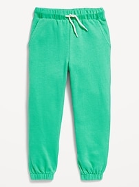 L'image numéro 1 présente Pantalon de jogging en coton ouaté à ourlet cintré pour tout-petit garçon
