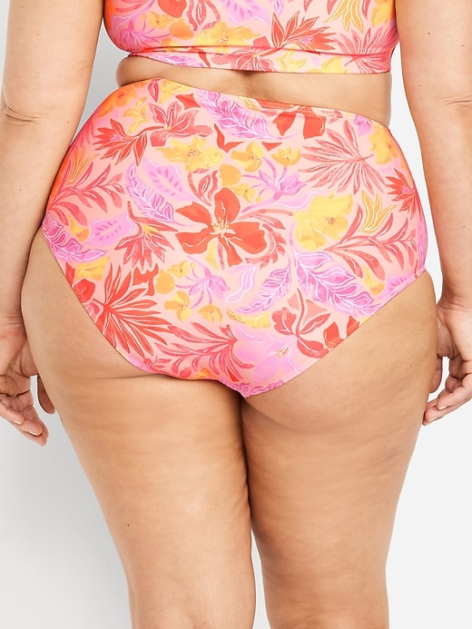 Image number 8 showing, Matte High-Waisted Bikini Swim Bottoms