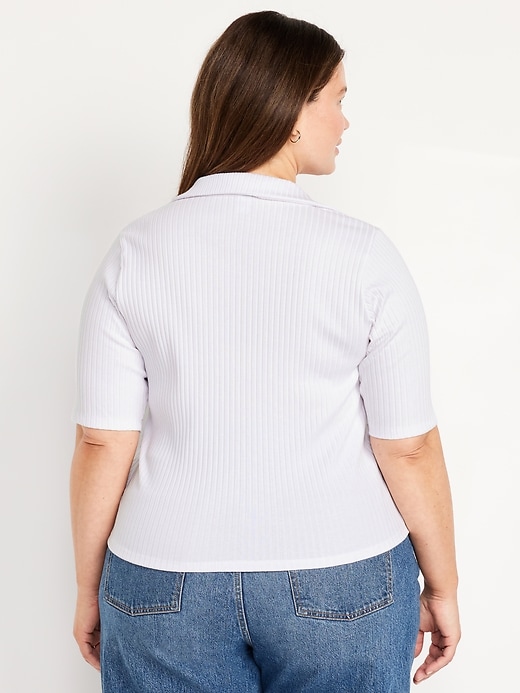 Image number 8 showing, Ribbed Button-Down Polo