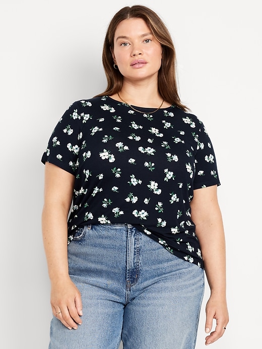 Image number 7 showing, Luxe Crew-Neck T-Shirt
