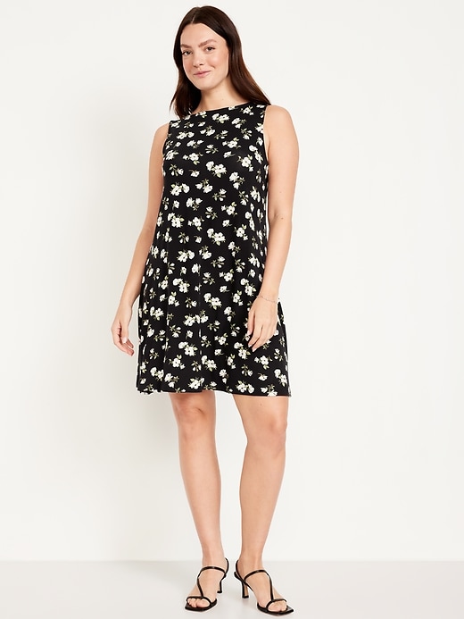 Image number 4 showing, Sleeveless Mini Swing Dress