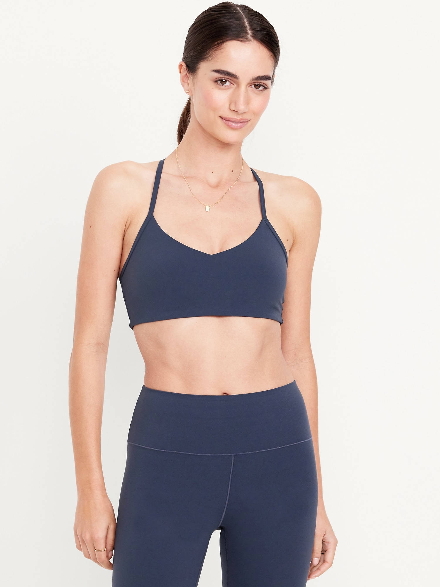 Light Support StudioSmooth Racerback Sports Bra