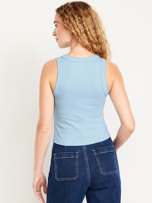 Image number 2 showing, Snug Crop Tank Top