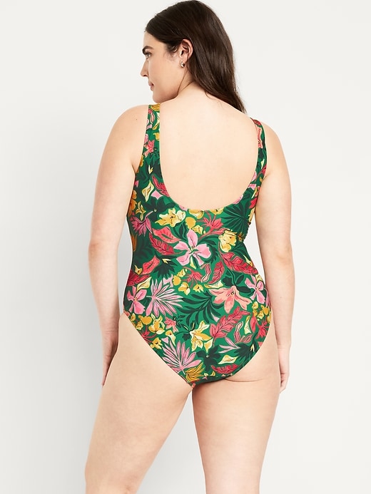 Image number 6 showing, Matte One-Piece Swimsuit