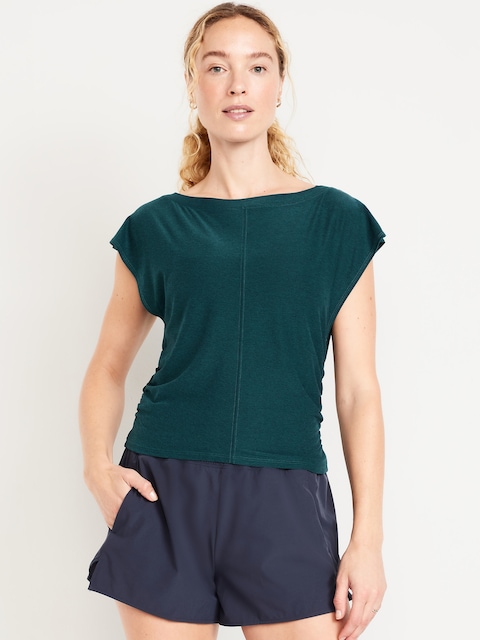 CloudMotion Ruched Top